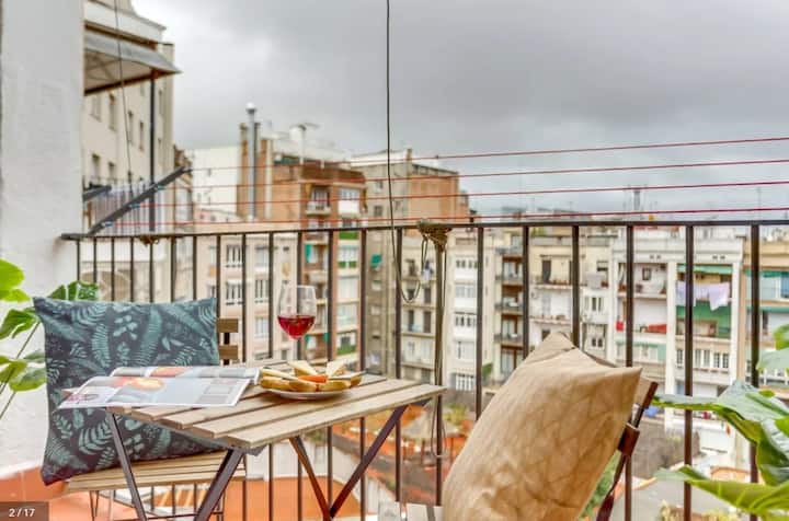 Great 3 Bedr Apartment 2 Bathr Eixample 6 People! - Barcelona