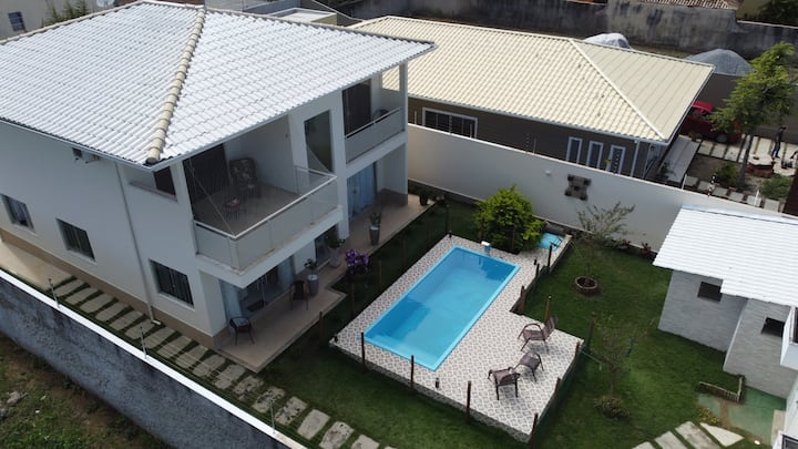 Casa De 3 Quartos Com Piscina - Porto Seguro