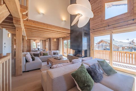 Renovated Altiport Chalet - La Source