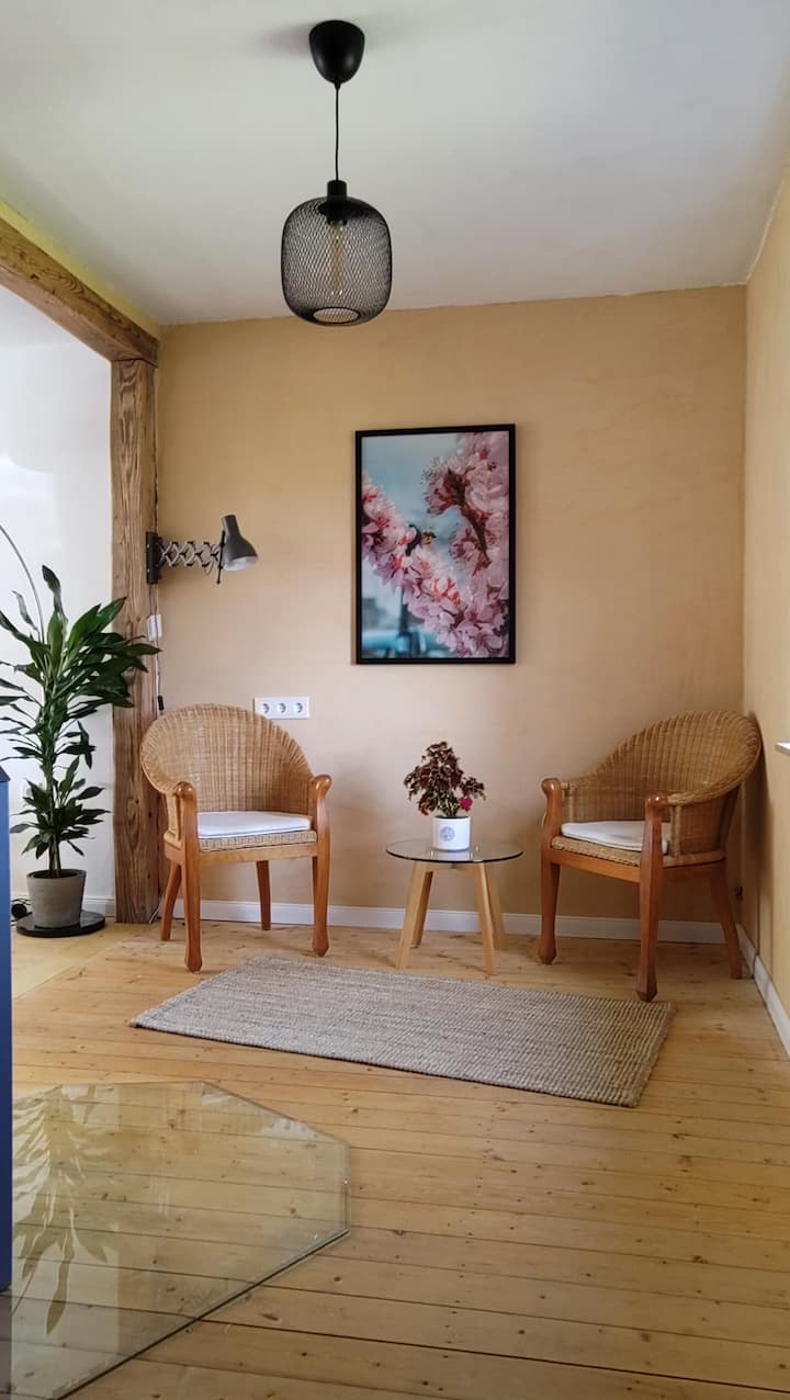 חדר עם קמין