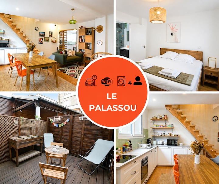 Le Palassou ~ Parking Privé ~ 400m Des Halles ~ 4p - Pau