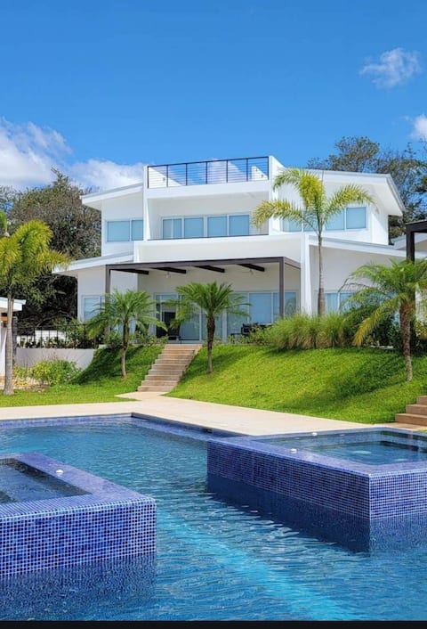 Rooftop house, close to beach