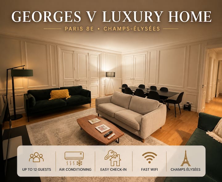 Spacious Champs-élysées Apartment - Paris