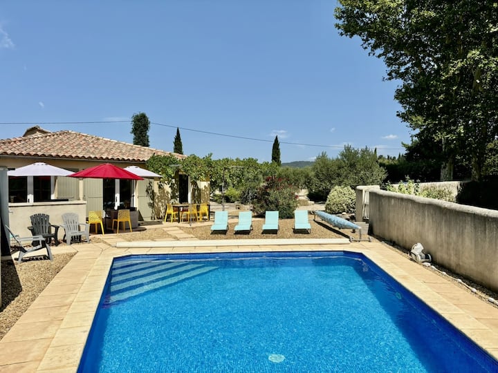 Maison Provençale Au Cœur Des Vignes Avec Piscine - Gigondas