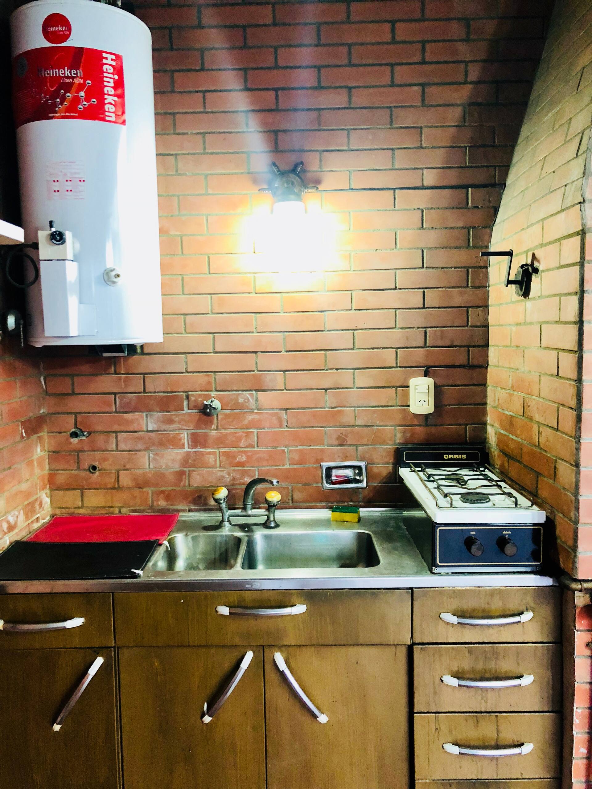 Bright furnished loft in Flores