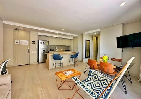 Top performing Airbnb: Modern Apartment | Terrace-Pool-Jacuzzi-Beach in Cartagena De Indias