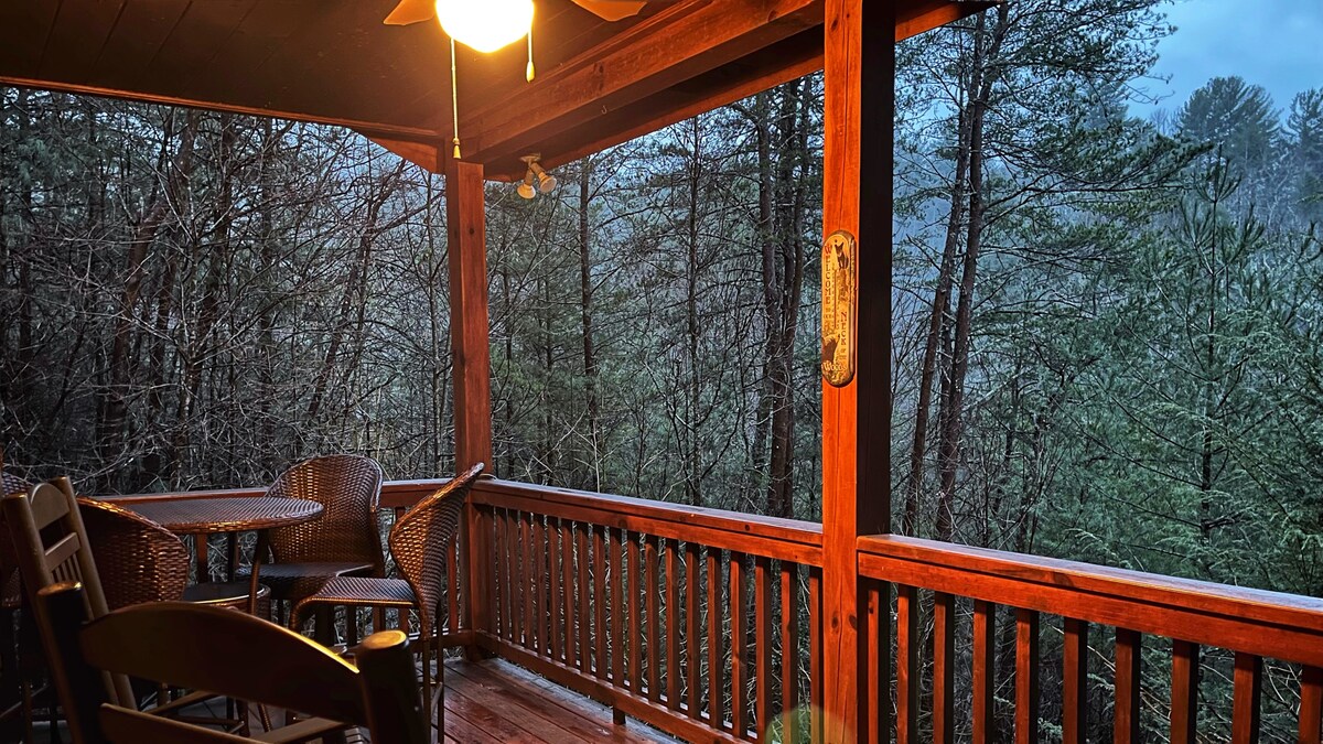 Beary Cozy Cabin: Serene Wooded Retreat w/ Hot Tub - Cabins for