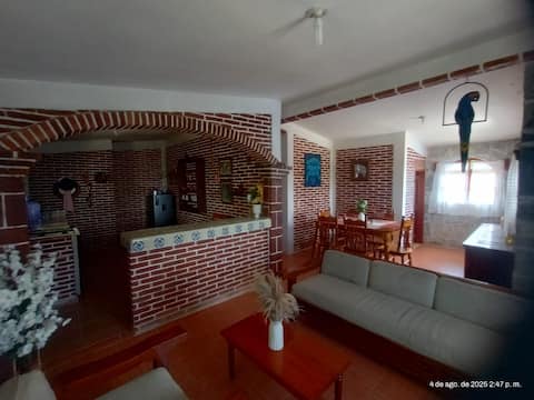The house