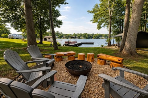Lake Escape Paddle Cove w/ Hot Tub - 7 Bedrooms