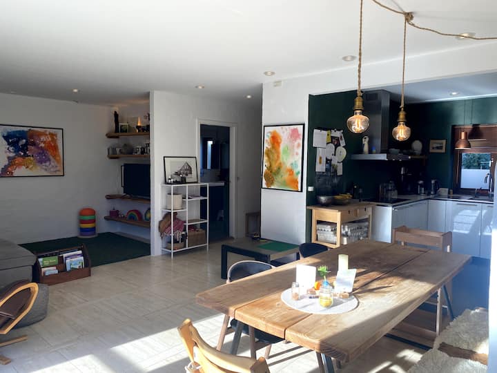 Familienfreundliches Haus Mit Garten & Garage - Copenaghen
