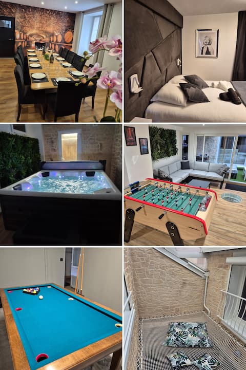 Spa & Sauna - 5 suite cottage for up to 12 people