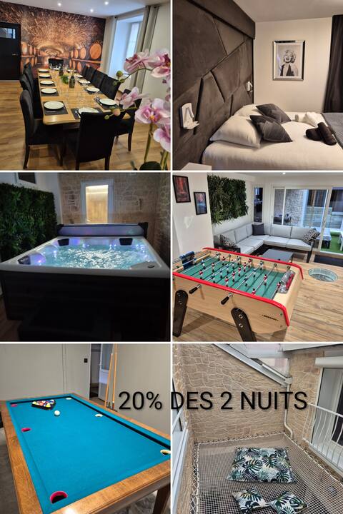 Spa & Sauna - 5 suite cottage for up to 12 people