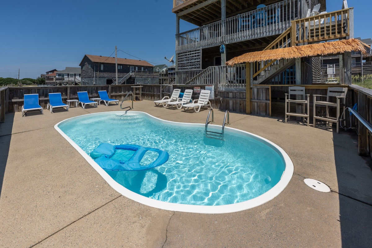 Steps to Beach • Pool • Hot Tub • Game Room