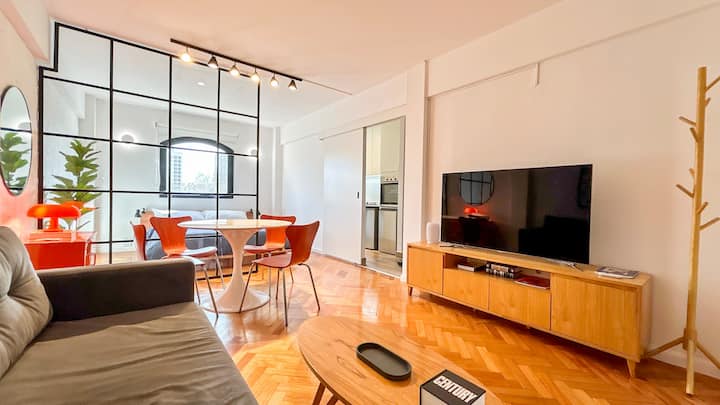 Departamento monoambiente remodelado en Puerto Madero