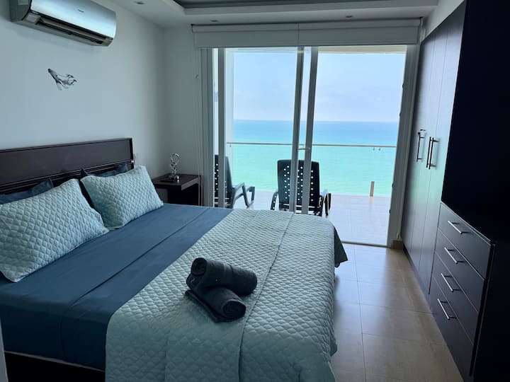 Suite With Ocean View In Luxurious Condo - 에콰도르