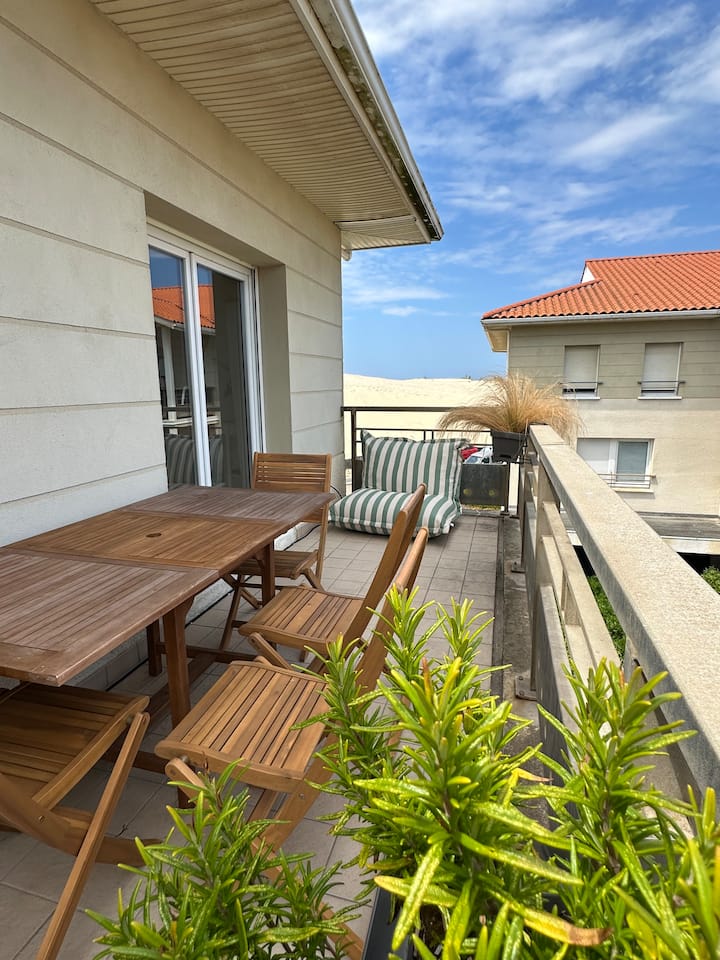 Appartement Bord D'océan - 3 éToiles - Biscarrosse