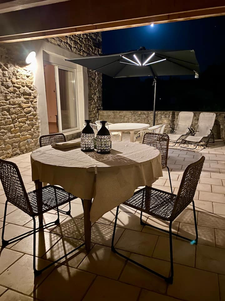 Gîte Ardeche Du Sud Le Jardin Dôtesse - Grospierres
