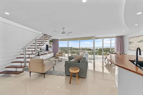 Private Rooftop Bliss | 3BR Penthouse by the Beach