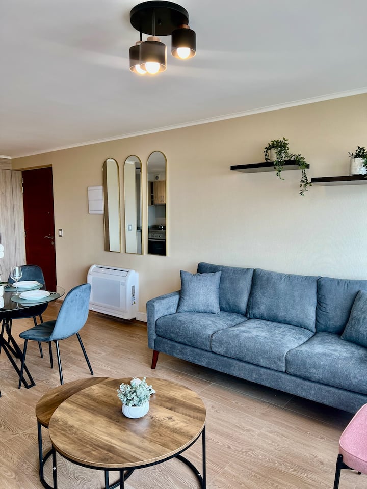 Depto. Familiar "Wifi+ A/c+ Estacionamiento" C7 - Chillan