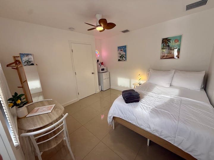Relax Studio Wi-fi, Parking |Near Design & Wynwood - Miami, FL