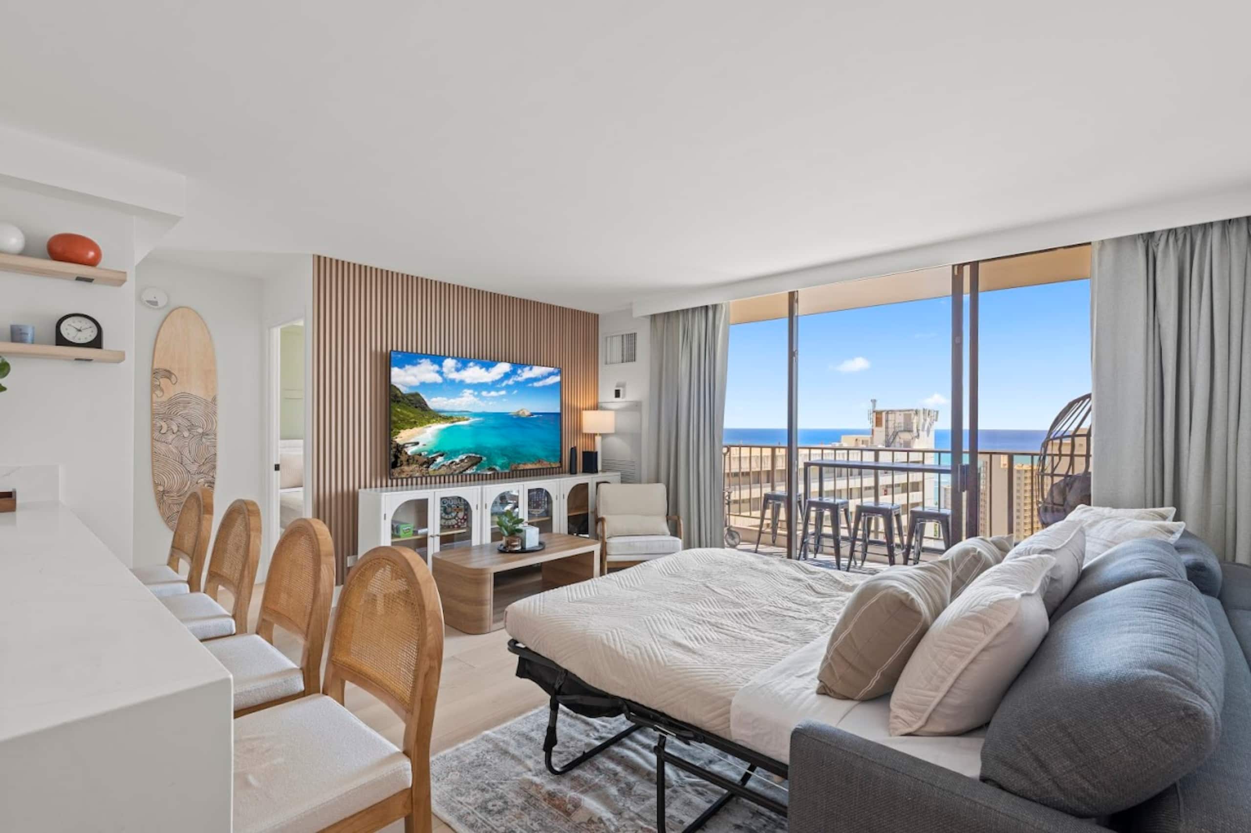 28FL-Upscale Ocean & Diamond Head View-1BR/Parking - Image 9