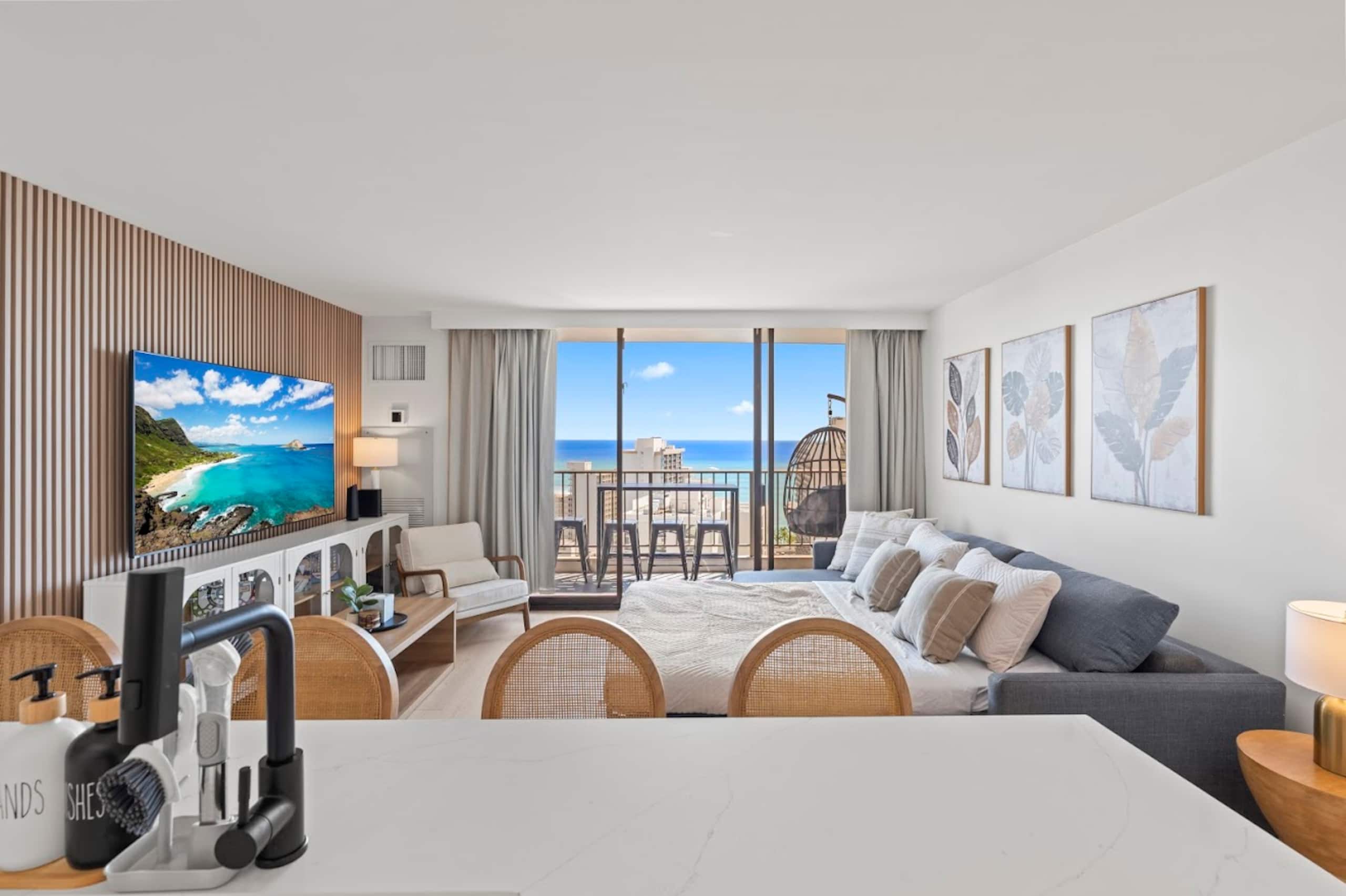 28FL-Upscale Ocean & Diamond Head View-1BR/Parking - Image 10