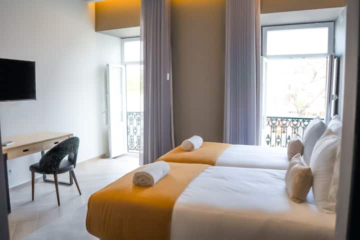 Quarto Twin Jacarnda Guesthouse - Faro