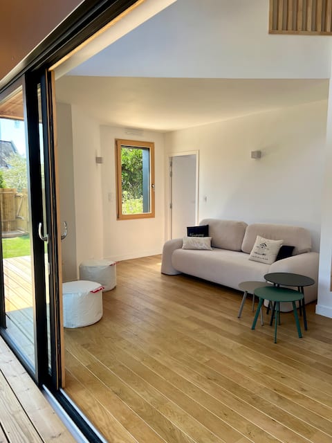 Annonce Airbnb populaire: Charming new villa 150 m from the beach à Saint Pierre Quiberon