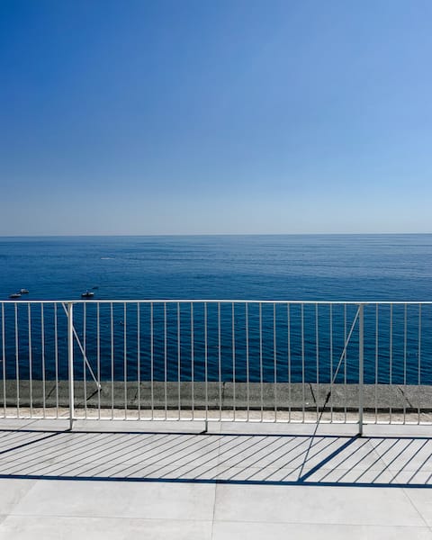 Sea-view penthouse with private garage