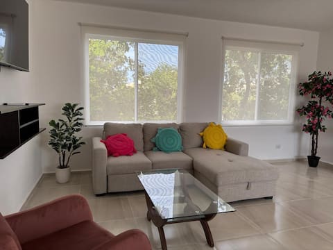 Top performing Airbnb: Comfortable Mayakoba apartment in Selvamar