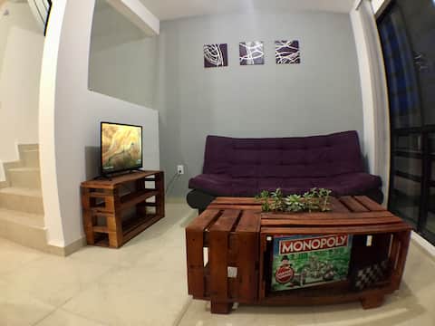 Popular Airbnb listing: Cozy house in private 3Rec Industrial Zone in Congregación Villa De Pozos