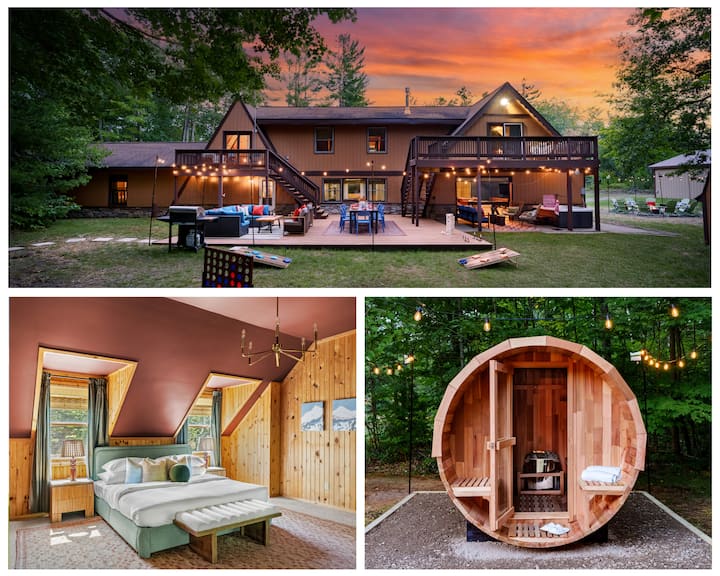 CedarPeakHideout~Hot Tub~Sauna~Lake