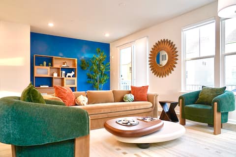 Brand-New- Rooftop Luxe 4BR/5BA, 15 Min to DC+ MGM