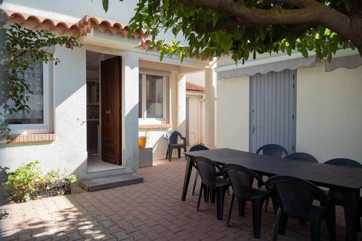 Villa Guyline 150 M De La Plage - Sauvian