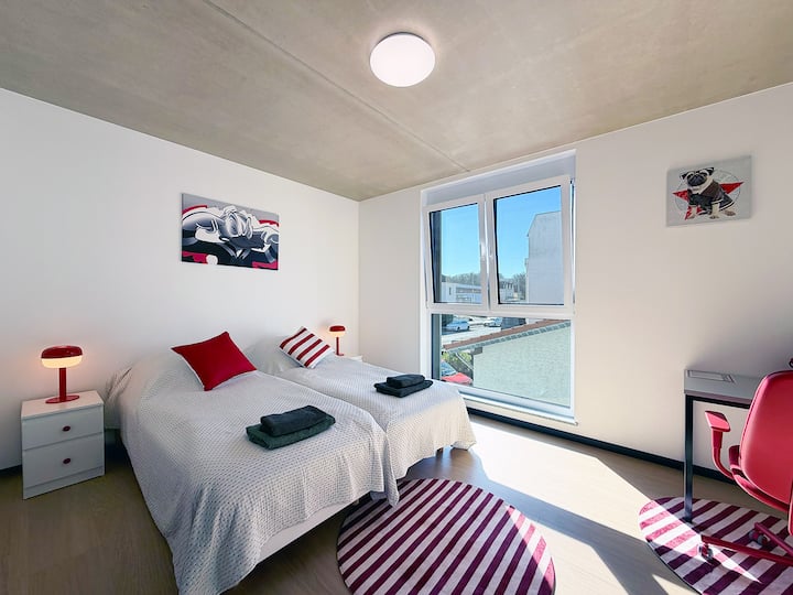 Modernes Business-apartment Mit Wallbox & Balkon - Wachtberg