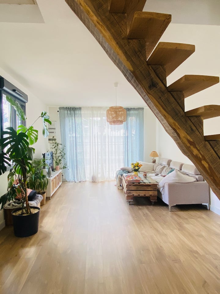 Maison Cosy, Rénovée Et Climatisée Avec Jardin - Bordeaux