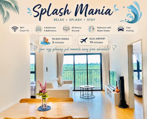 Gracefully Splashmania Apt WI-FI 10PAX NatureView