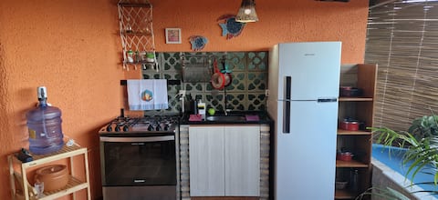 Successful Airbnb property: Vila Amélia Olinda-Suite, terrace overlooking the ocean in Olinda