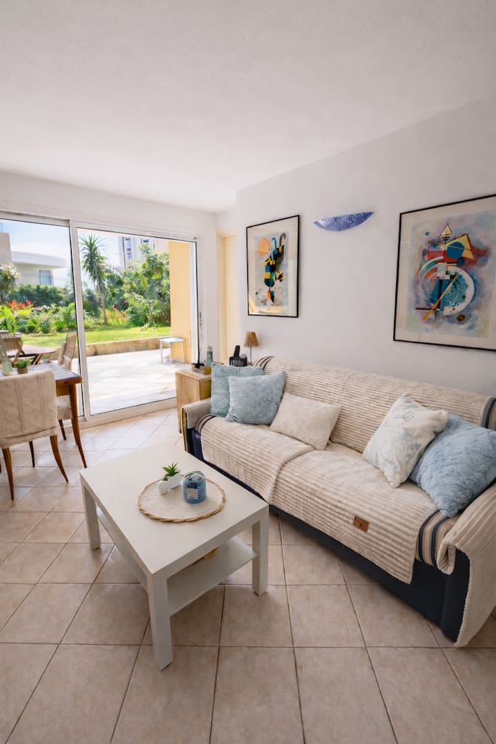 Casa Azur • Terrasse Calme & Jardin • Plages 800m - Villeneuve-Loubet