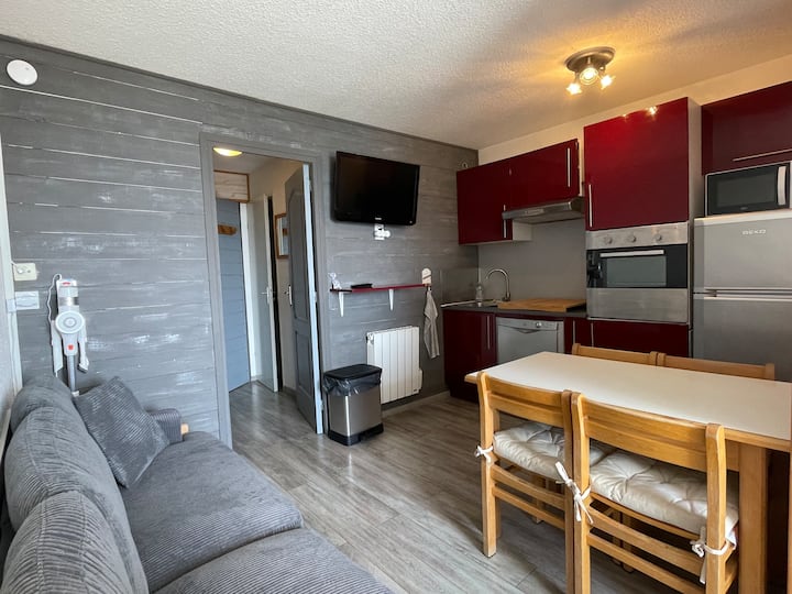 Appart Cosy Familial - Alpe Huez - Magnifique Vue - Le Bourg-d'Oisans