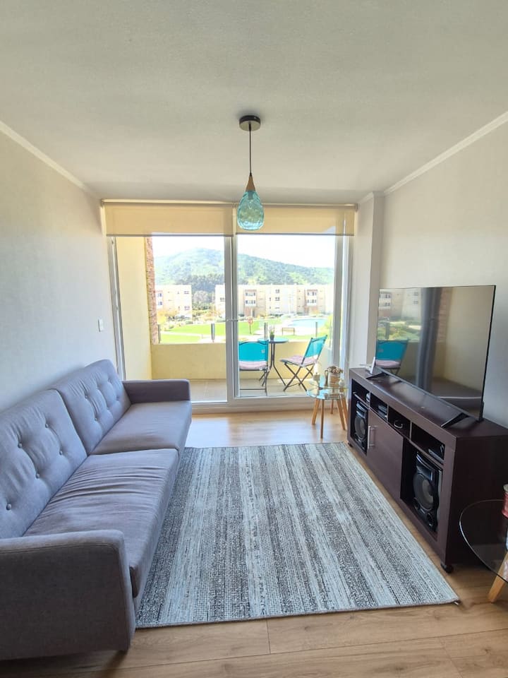 Acogedor Departamento En Lomas De Papudo 5 - Papudo