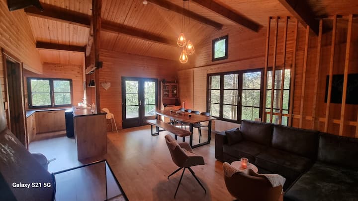 Chalet En Forêt Avec Sauna Et Bain Nordique - Ardennen