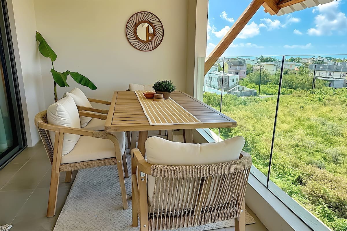 Séjour lumineux de l’appartement
