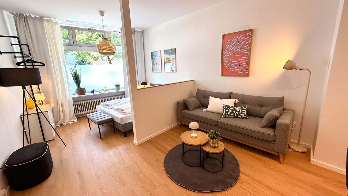 BeckHomes Munich K1: new central studio apartment with 2 bedrooms