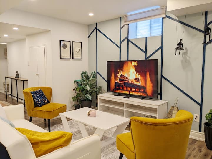Charming Cozy Bsmt With Gym & Wfh Friendly - Mississauga