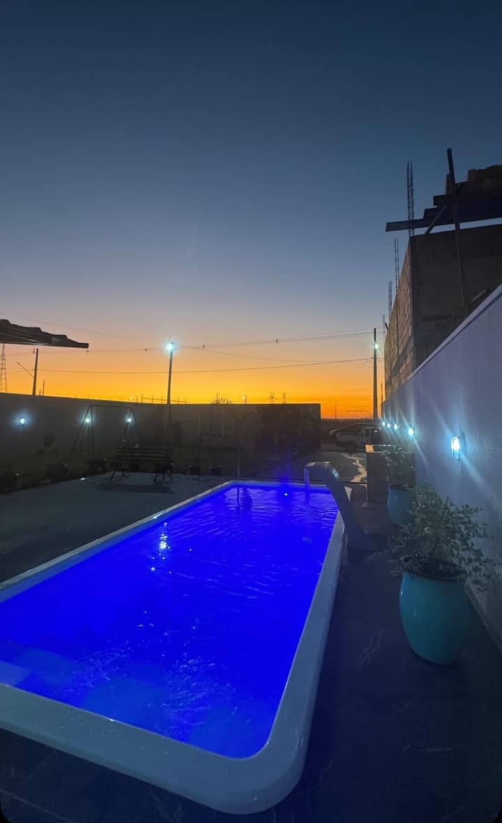 House for daily rental.