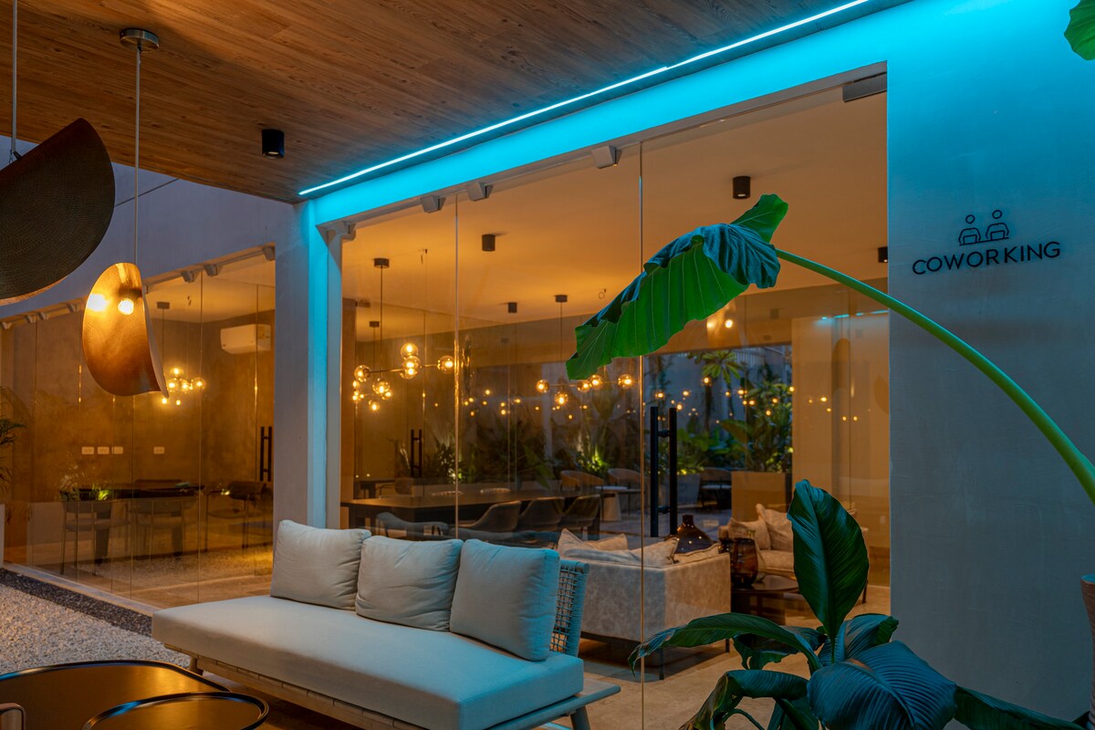 Propiedad de Airbnb exitosa: Apartment with pool and jacuzzi near 5th Avenue en Xaman Ha