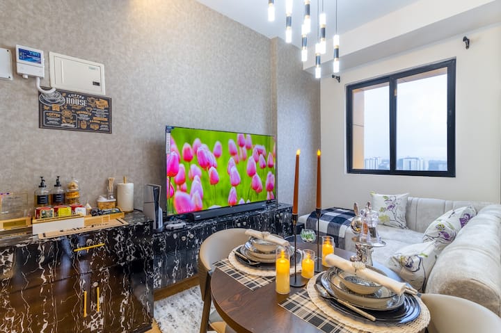 Kilimani 1br| Ps5+65”tv| Pool| Gymsauna| Fastwi-fi - Nairobi