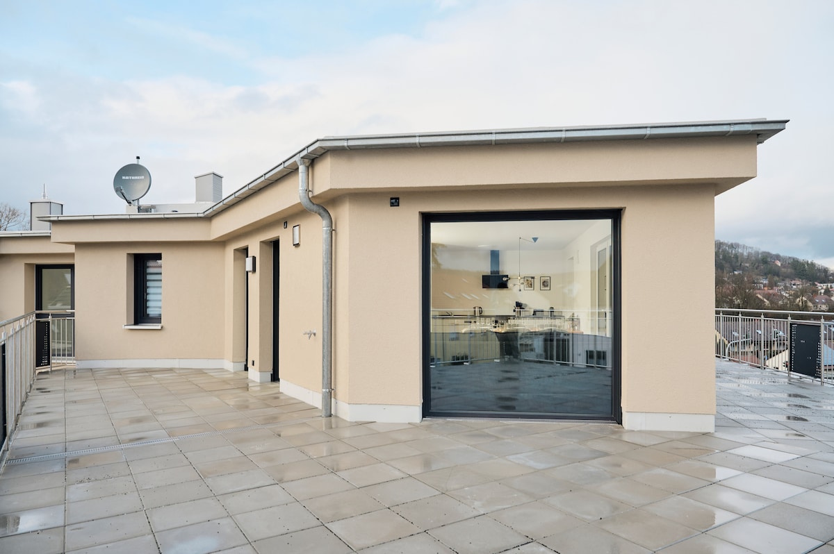 Curated visual reference: Fresh Look at Penthouse Roof Terrace WiFi Underground Garage 6 People Flats For