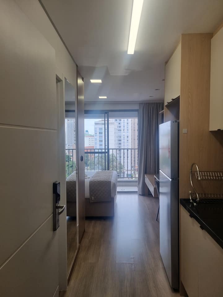 Lindo Studio 3min Metro Ana Rosa - Moema